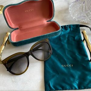 GUCCI Sunglasses GG0179SA 003 Brown Frame ☀️🕶